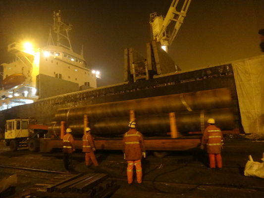 품질  Hot Rolled SAWL SSAW Steel Pipe Length Customized For Natural Gas And Oil Pipeline 공장