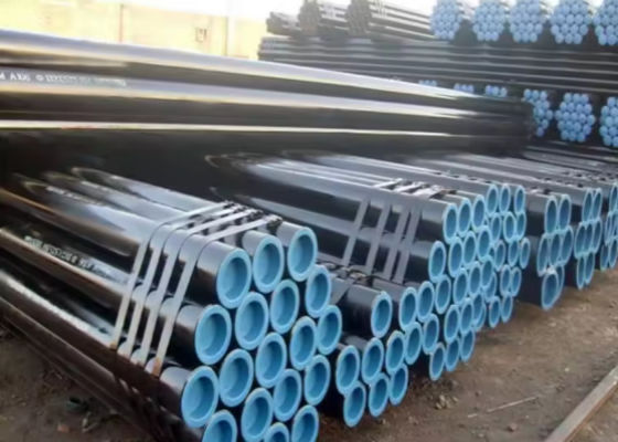 품질  Water Transport Steel Casing Pipe Threaded End Connection and Black Painting 공장