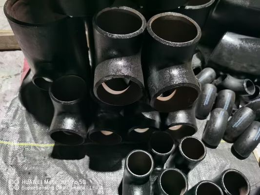 클래스 150 ASME B16.5 탄소 철강 핑팅 PN25 작업 압력 표준화 ASME B 16.9 핑팅