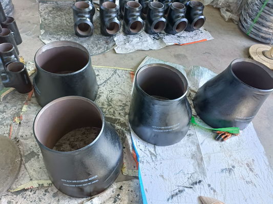 냉강 굽기 탄소 강철 파이프 핑팅 압력 ASME B 16.9 표준 (2-60mm)