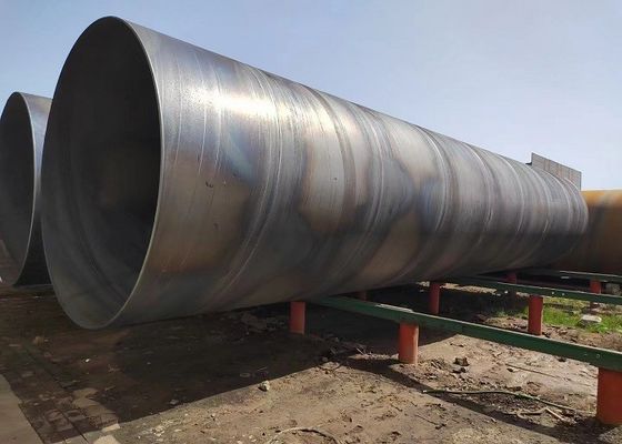 400mm 회전 용접 된 SSAW 철강 파이프 구조용 응용 프로그램
