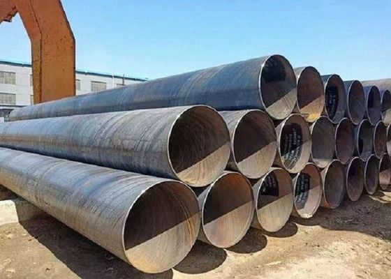 API 5L ASTM A252 SSAW 스틸 파이프라인 219mm ~ 4000mm 지름의 스캐폴딩
