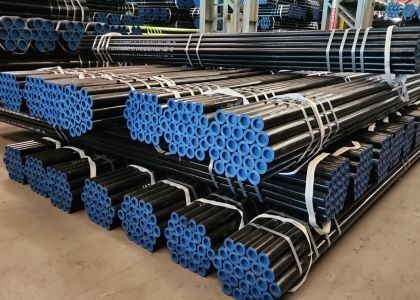 뜨거운 굴려진 무계목 강관 오일 파이프 라인 API 5L 기준 ASTM A106 A53