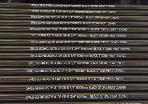 GB/T8163 0.2-100mm의 표준 철강 파이프 ASTM A106 표준 꿰매지 않는 파이프