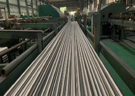 ASTM 304 스테인리스 스틸 파이프 튜빙 식품 또는 화학 산업용 ± 1% 허용