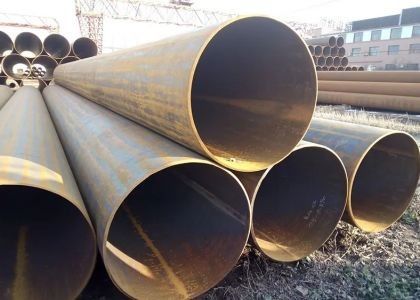 ASTM A252 웰딩 긴 파이프 전송 오일 및 가스 LSAW 철강 파이프
