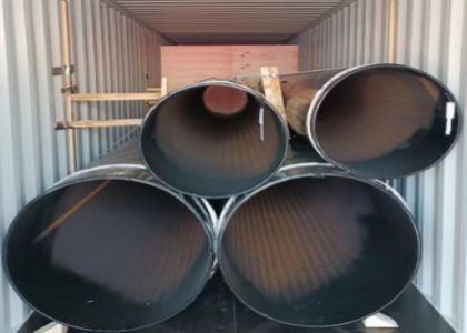 LSAW 스틸 파이프 ASTM A106 MS 파이프 저탄소 용접 스틸 파이프