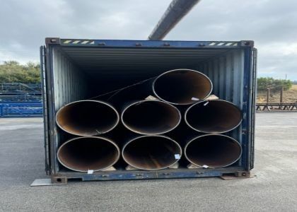 API 5L LSAW 철강 파이프 5mm-50mm 벽 구조물 검사