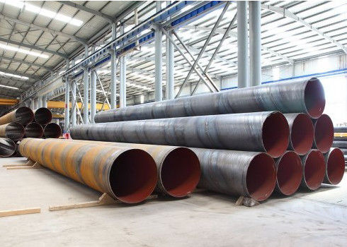 SSAW 가접 철강 파이프 5mm-25.4mm 벽 건설