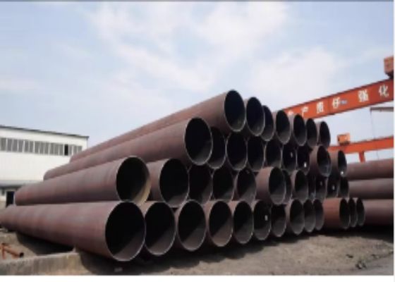 ASTM A252 표준 LSAW 철강 파이프와 5mm-50mm WT