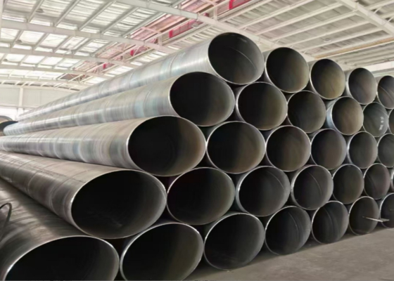 SSAW 철강 파이프 219.1-2540mm 건설 및 석유 배달