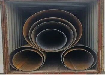 LSAW 스틸 파이프 벽 두께 5mm-50mm 및 외부 지름 355.6mm-2320mm 3PE 코팅을 특징으로