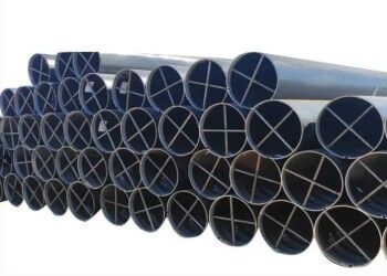 구조 및 말뚝 박기 용도로 EN10210 표준을 충족하는 3PE 및 3PP 코팅 LSAW 강관