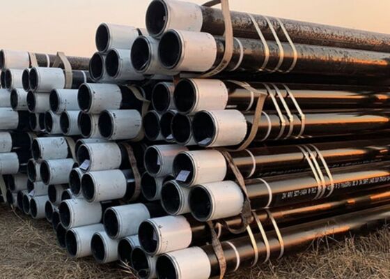 API5CT N80 L80 P110 규격의 수나사/암나사 연결 방식 탄소강 케이싱 튜브, 두께 2.11mm ~ 300mm