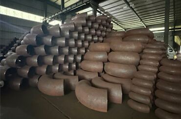 1/2'에서 24'의 탄소 강철 파이프 피팅 WPB 등급 산업용 부트 용접 연결