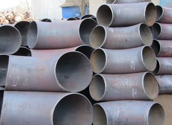 부트 용접 연결이 있는 철강 파이프 핏링, 높은 경화 저항성 WPB 등급 금속 플랜지